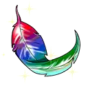 Rainbow Feather